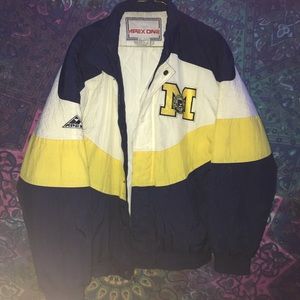 Vintage 1817 Michigan State 🟦🟨 Windbreaker